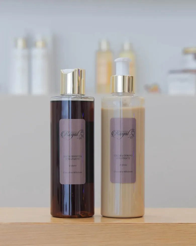 Bagnodoccia e crema corpo Royal